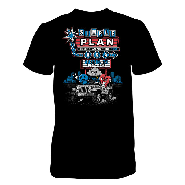TOUR T-SHIRT (AUSTIN 08.07.2026)