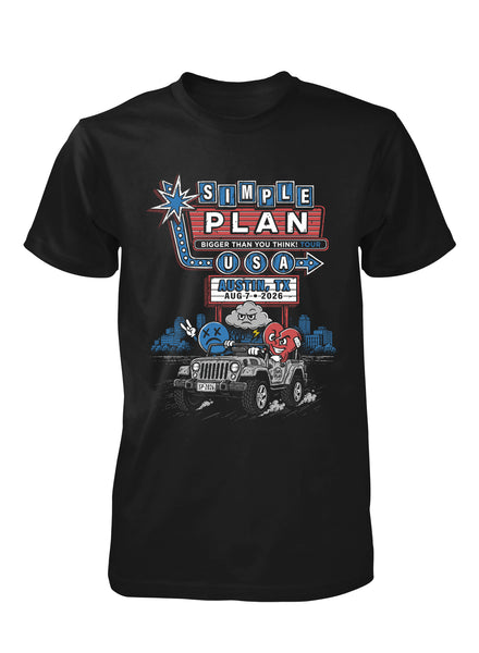 TOUR T-SHIRT (AUSTIN 08.07.2026)