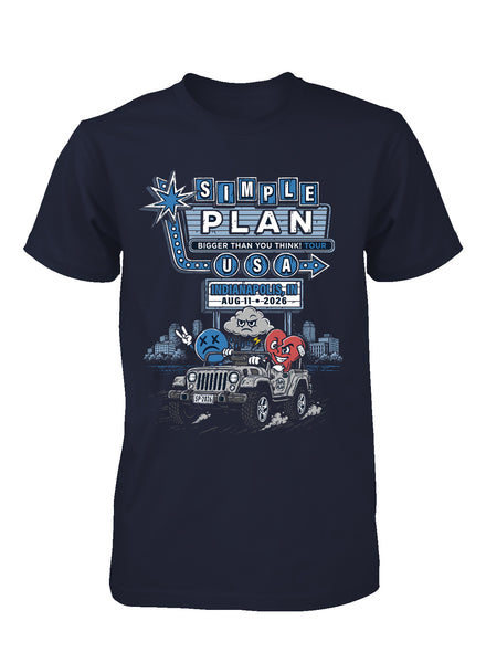 TOUR T-SHIRT (INDIANAPOLIS 08.11.2026)