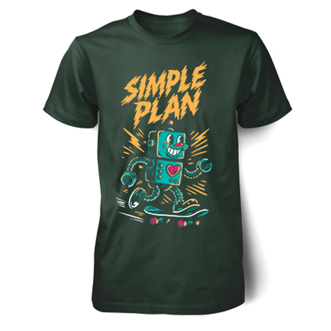 Band In Van T-Shirt | Simple Plan Band Apparel & Merchandise – Simple ...