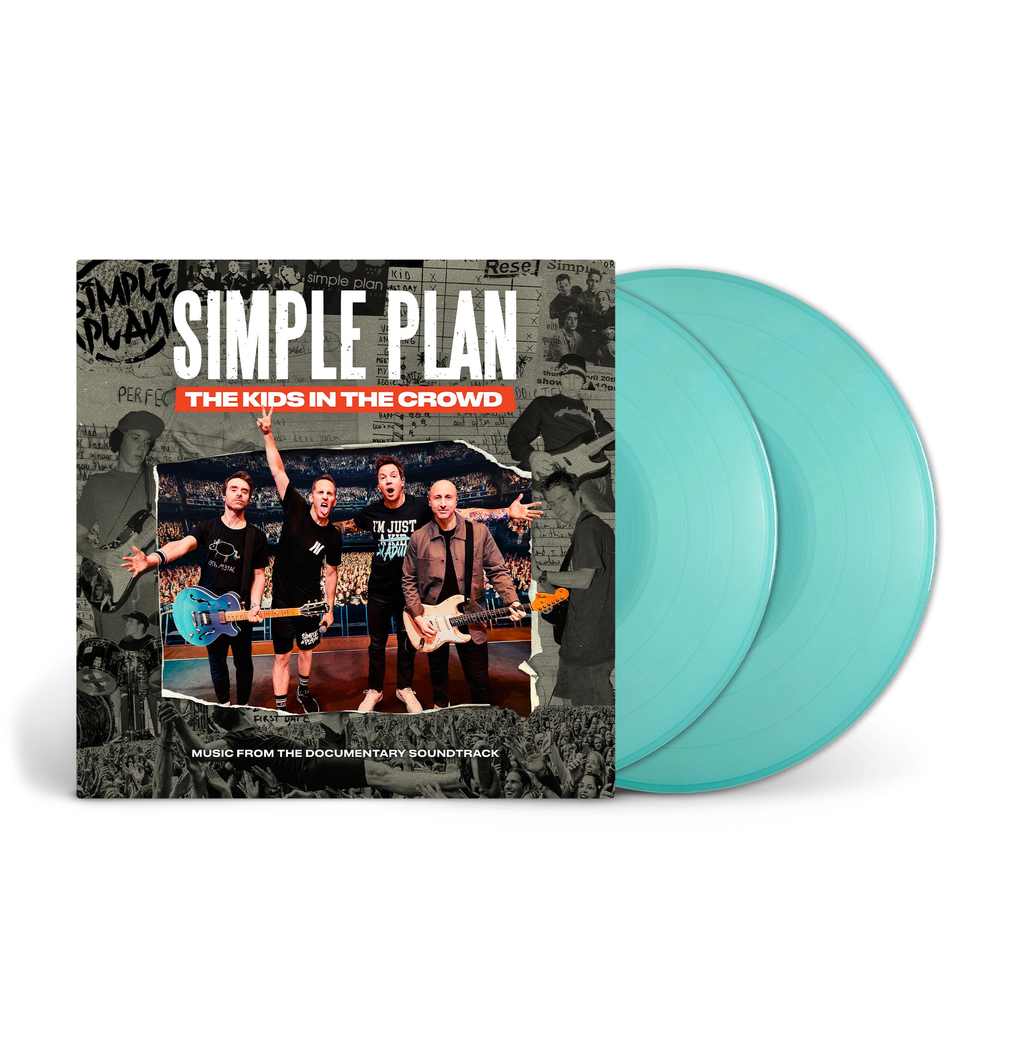 Simple Plan サイン入りCD＆ステッカー セット SIMPLE PLAN 'NO PADS, NO HELMETSJUST BALLS' LP (Limited Edition – O