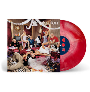 Vinyle No Pads No Helmets Just Balls Rouge/Blanc Starburst