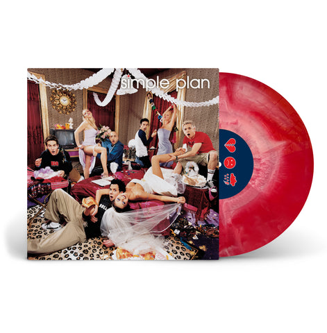 Vinyle No Pads No Helmets Just Balls Rouge/Blanc Starburst