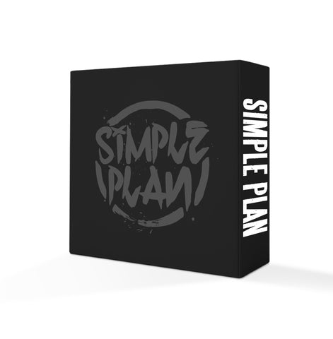 Coffret de collection Vinyle Simple Plan Signé