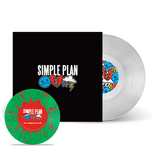 Coffret de collection Vinyle Simple Plan Signé