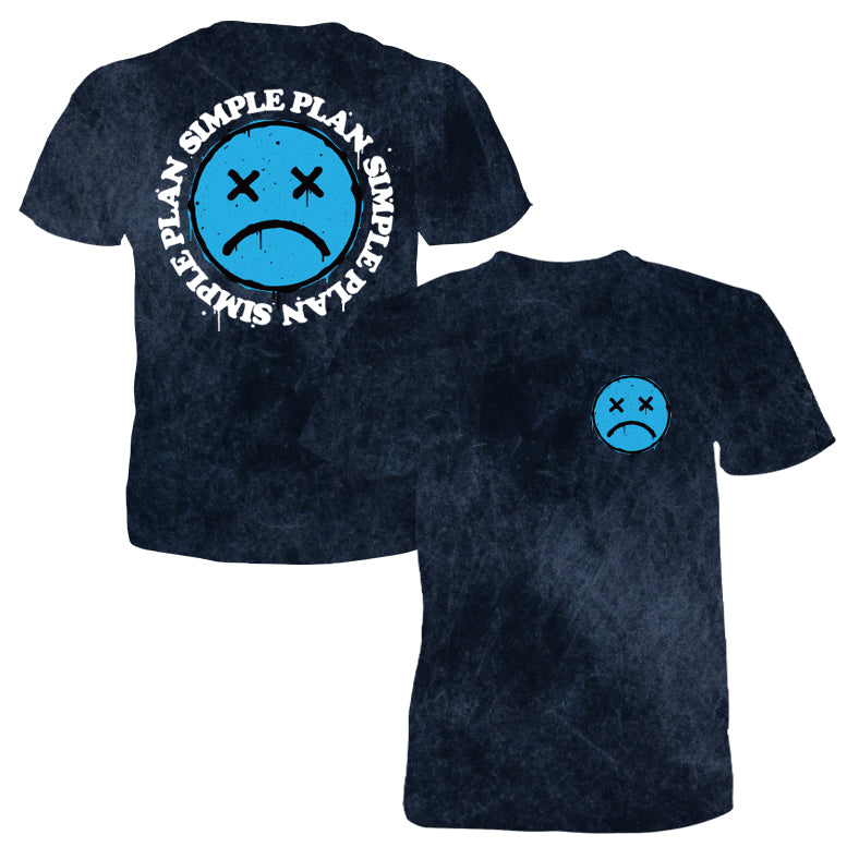 T-shirt Visage Triste