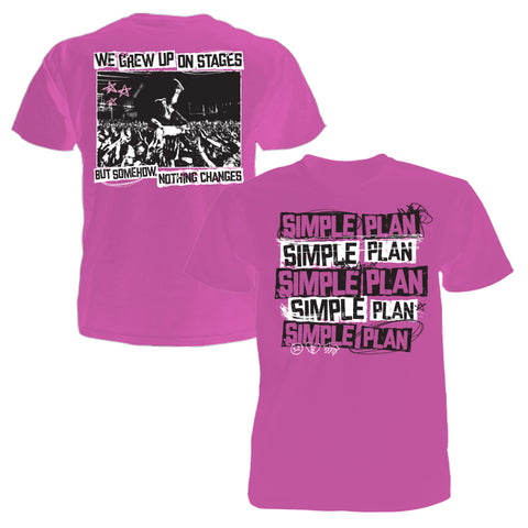 PINK JUMP T-SHIRT