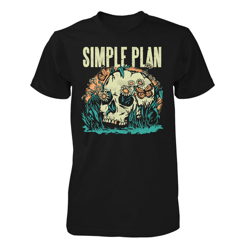 SP Skull Head T-Shirt w/USA Summer Tour Dates