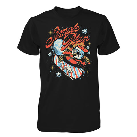 Christmas Snowman 3 Icons Shirt