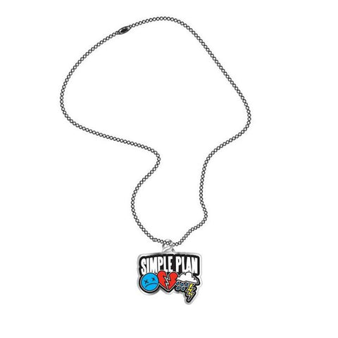 Simple Plan Necklace - Simple Plan ACCESSORIES | Simple Plan Online Shop | Exclusive Band Merchandise